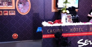 décor de stand Seven casino