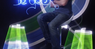 Animation light painting pour INTEL