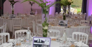 Décoration de salle de réception pour mariage en ile de France