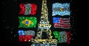 Tour Eiffel réalisé pour un évènement d'entreprise en France (2010)