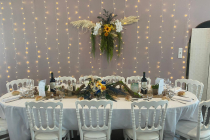 Décoration table d'honneur de mariage