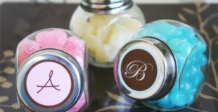 mini bocaldragées en verre