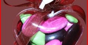 Cœur - Transparent - Dragées