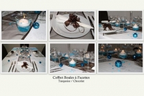 Coffret boules à facette