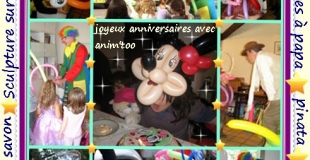 la fête est 100 pour 100 réussie!