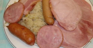 assiette de choucroute