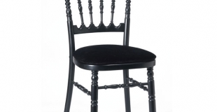 Chaise Napoléon noire