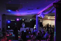 animation mariage avec mise en valeur de la salle
