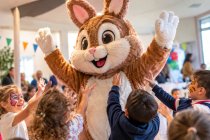 Animation Mascottes et Peluches Géantes pour une fête d'enfants et tous types d'événements !