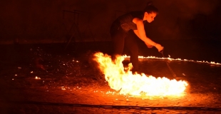 Cracheur de feu ou autre spectacle de feu pour un mariage
