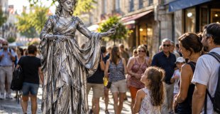 Statue humaine en animation de rue ou événementiel !