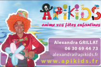 Apikids anime vos fêtes enfantines