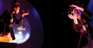 Art numérique spectacle de bulle bulles géantes magie toulouse bubble show