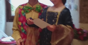 remise de diplôme de magicienne d'un soir