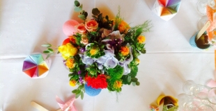 Bouquet multicolore