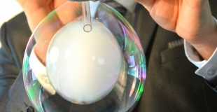 close-up bulles de savon