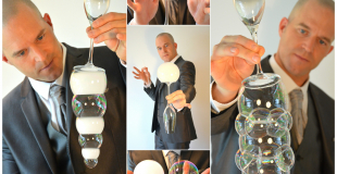 close-up bulles de savon