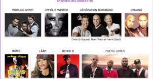 Chanteurs des années 90