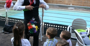 Sculpture sur ballon Baptême