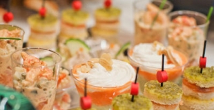 Verrines et gourmandises , cuisine créole à La Réunion