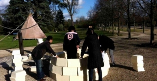 Construction d'igloos