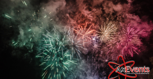 Tire d'un feux d'artifice