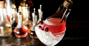 Cocktail Ampoule fin Pallet soirée entreprise lyon