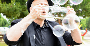 Animation bulles de savon en Herault
