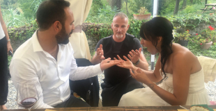 Magie de close up pour un mariage à Montpellier