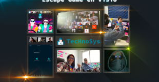 les joueurs profitent de l'escape game en visio