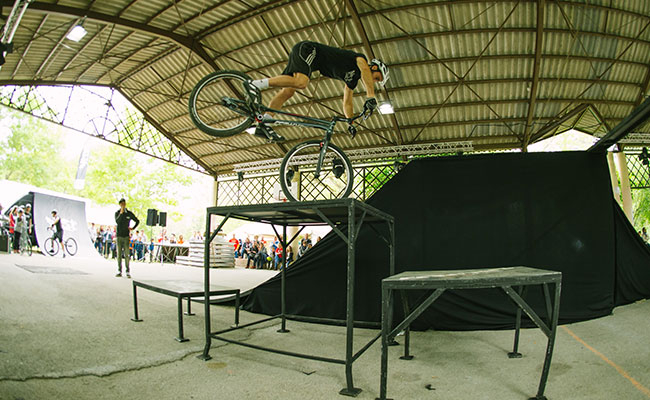 Paire De Reposoirs De Vélo Pliants En Acier Argent Pour BMX VTT