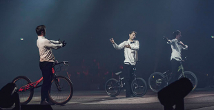 spectacle vtt freestyle scène