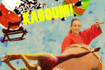 AFFICHE KABOUM spectacle de cirque acrobatique et musical