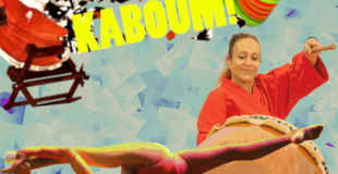 AFFICHE KABOUM spectacle de cirque acrobatique et musical