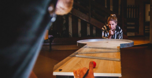 billard golf sur table