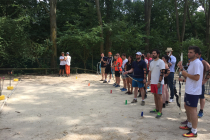 Tir à l'arc lors d'un team building