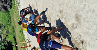 Epreuves d'endurance et de coordination collective pour le teambuilding chalenge survivor