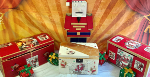 coffres a cadeaux du pere noel