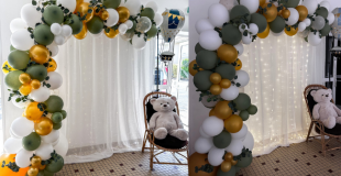 Demi arche + déco photobooth