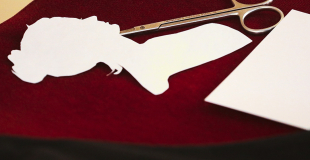 silhouette en cours de réalisation