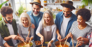 activité de cuisine en groupe, teambuilding cooking créole 974