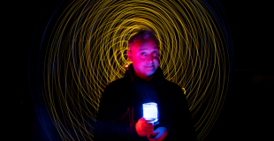 Light painting entre sort