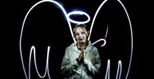 Light painting Balivernes de Poulpe