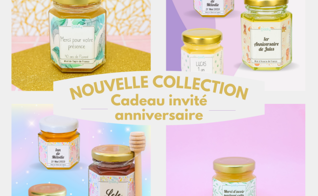 Petit cadeau pour invités anniversaire - Stands et décoration par Beely