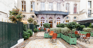 Jardin hôtel particulier paris événementiel