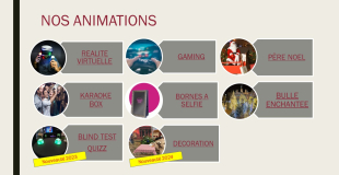 jeux et activites pour arbre de noel street event