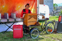 version été avec parasol parsonnalisé