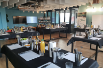 Un atelier cocktail clé en main, directement dans les locaux du Crédit Agricole.