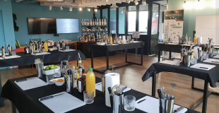 Un atelier cocktail clé en main, directement dans les locaux du Crédit Agricole.