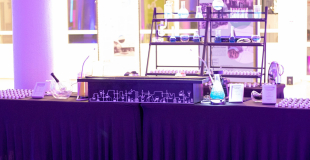 Buffet moléculaire – mise en place immersive
